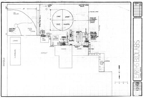 map of gardens on school campus